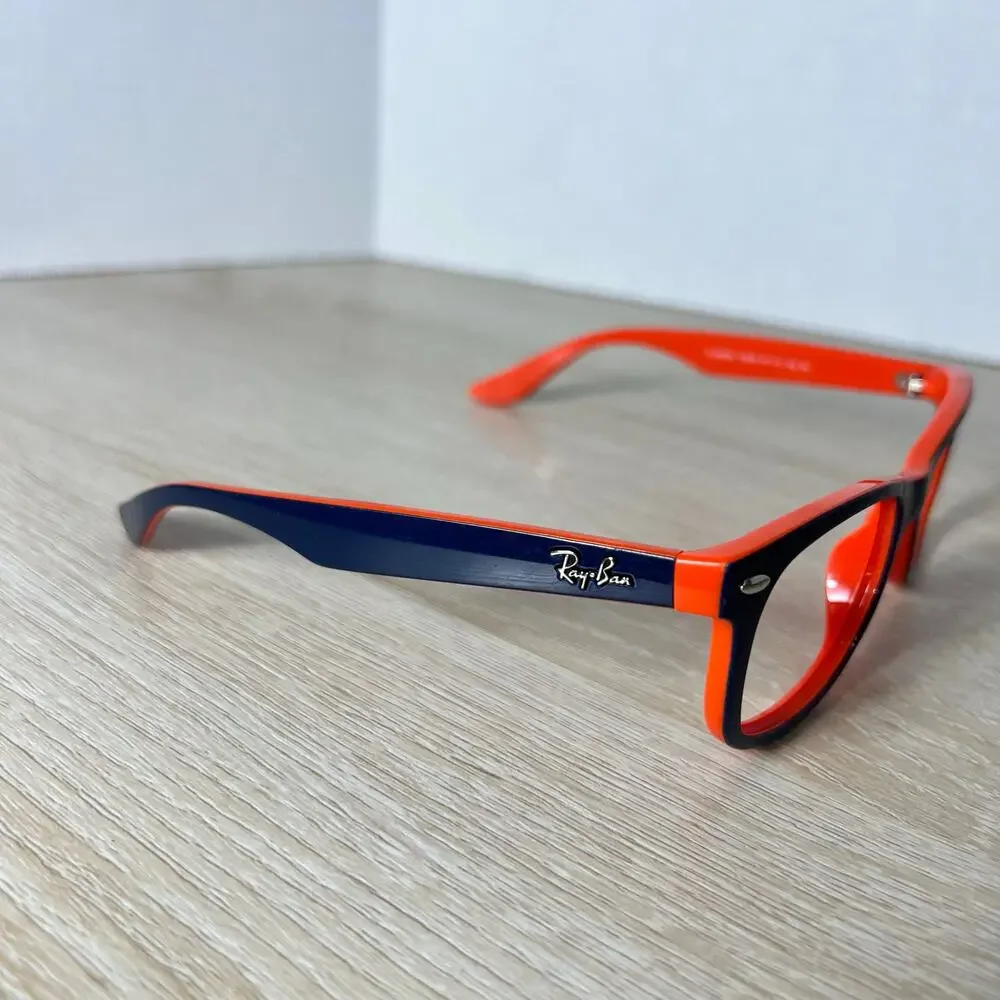 Ray-Ban RJ9052S 178/80 Youth Sunglasses Blue Orange FRAMES ONLY 47-15-125